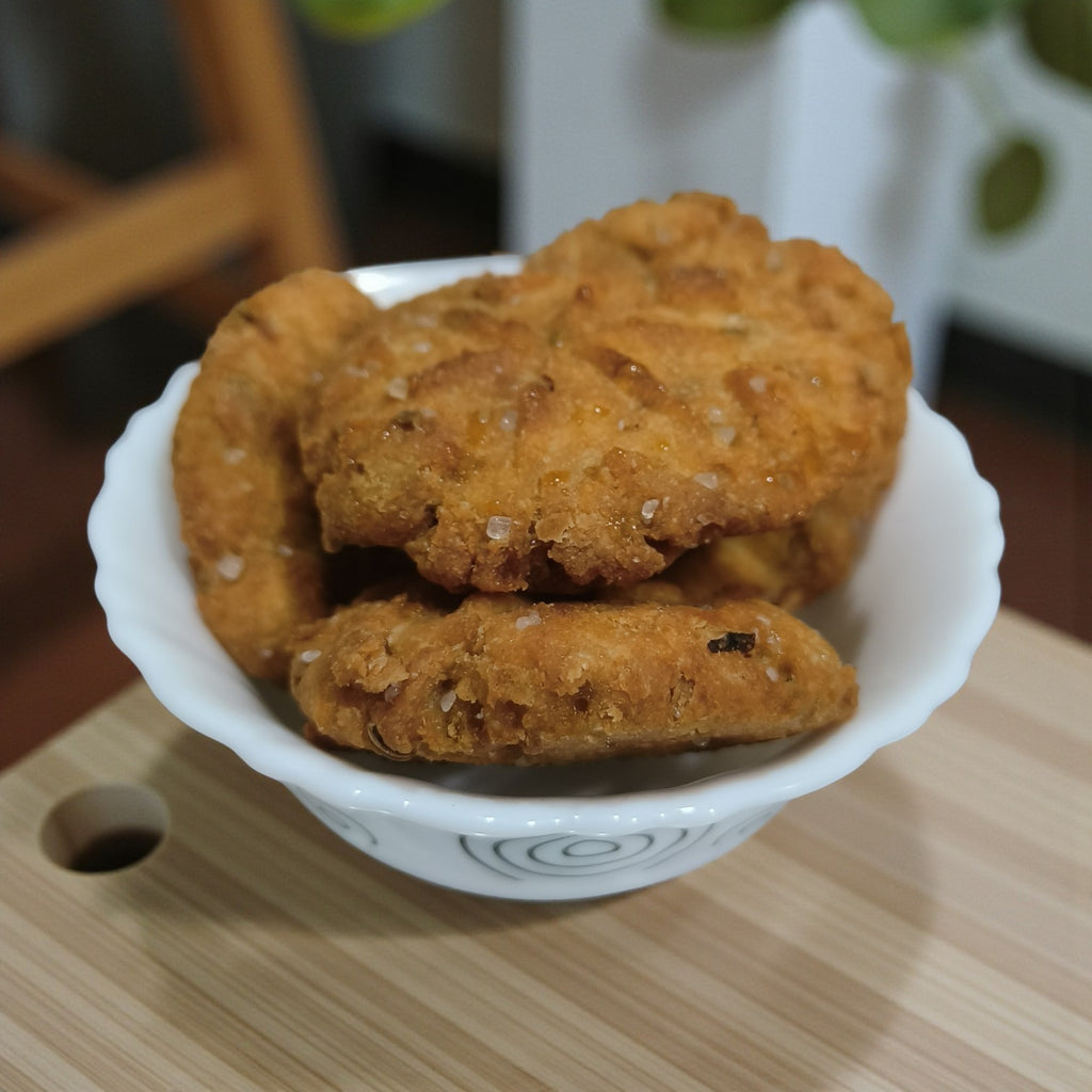 Wheat Flour Sugar Thekua – Handcrafted Traditional Indian Snack