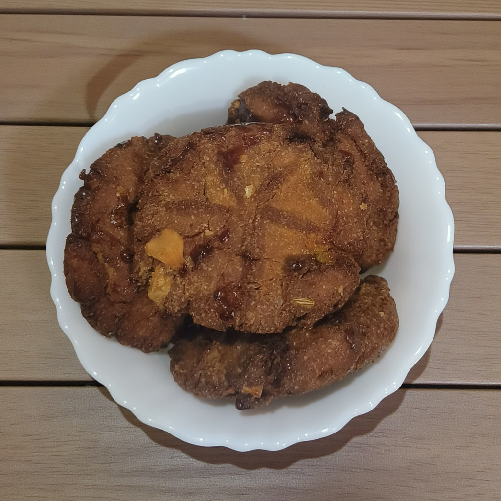 Wheat Flour Jaggery Thekua – Traditional Handcrafted Indian Snack