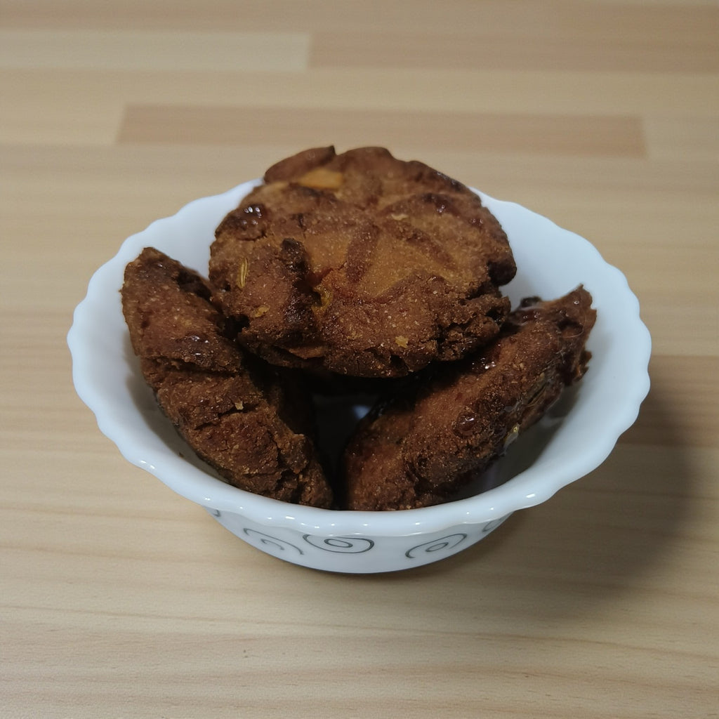 Wheat Flour Jaggery Thekua – Traditional Handcrafted Indian Snack