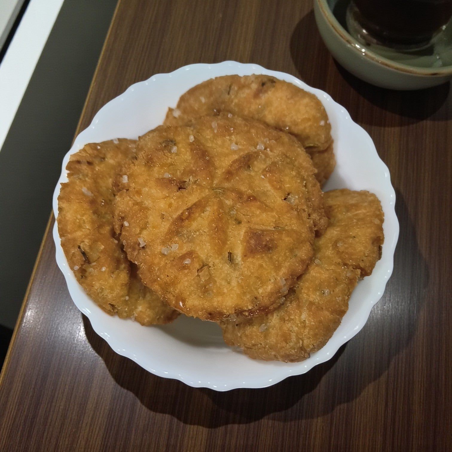 Wheat Flour Sugar Thekua (Desi Ghee) – Premium Handcrafted Indian Snack